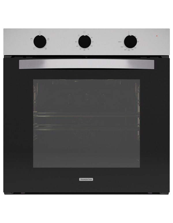 Forno Elétrico de Embutir Tramontina Inox Easy 60...