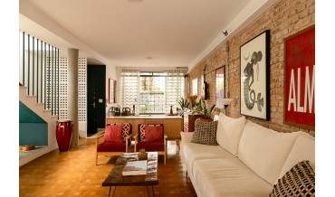 Casa é transformada em um refúgio cheio de significados para a nova família que se forma com a chegada do bebê
