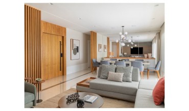 STAL Arquitetura assina renovação de apartamento na Vila Andrade