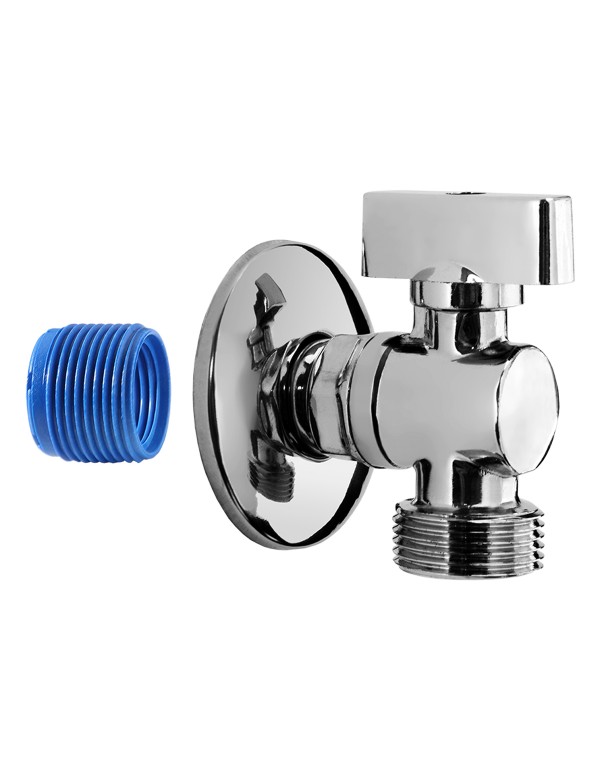 Torneira de Maquina de Lavar Esfera Blukit Cromado 1/2&..