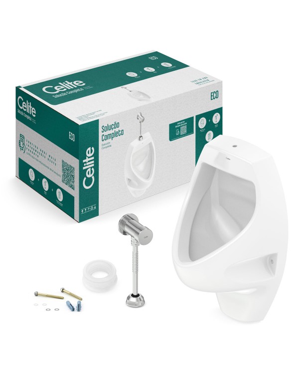 Kit De Mictório Com Válvula E Complementos De In...
