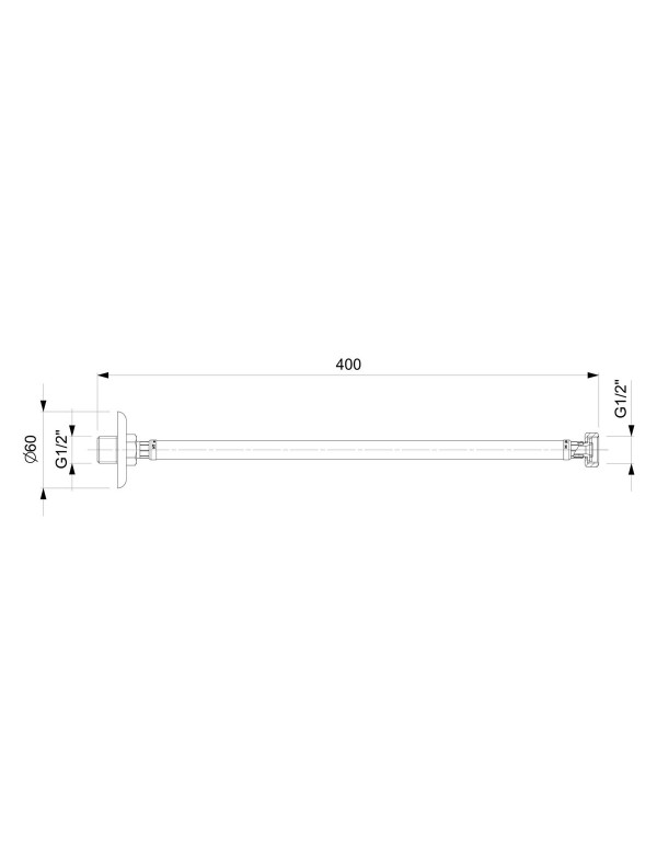 Flexivel 40 cm Celite Cromado B5008R0CR3