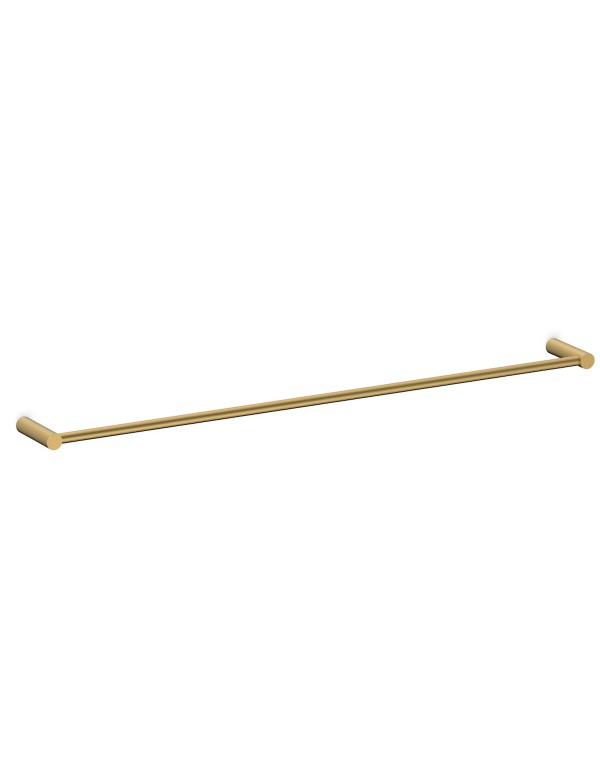 Toalheiro Em Barra 600Mm Celite Flow Gold Matte B5...