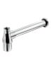 Sifão Lavatório Regulável 1X1.1/2 Tubo Saída 30cm Cromado Esteves VSM080CWG