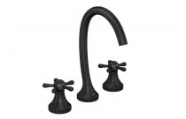 Misturador Lavatorio Mesa Bica Alta Deca Perola Black Matte 1877.BL108.MT