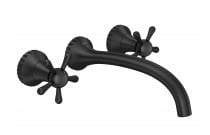 Misturador Lavatório Parede Deca Perola Black Matte 1878.BL108.MT