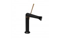 Torneira Jader Almeida Black Matte e Red Gold 1189.BL100.GL.RD