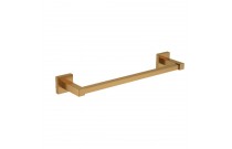 Porta Toalha 30CM Quadratta Gold  Matte Deca 2040.GL83.030.MT