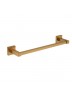 Porta Toalha 30CM Quadratta Gold  Matte Deca 2040.GL83.030.MT