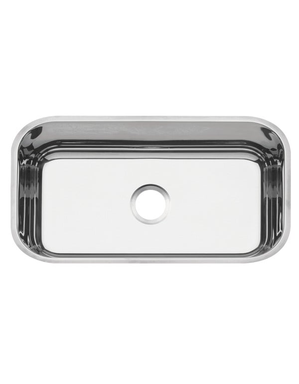 Cuba Retangular 56x34 Inox Polido Standard