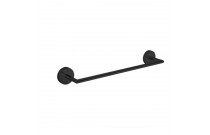 Porta Toalha Deca Disco 20 cm Black Noir 2040.BL.020.DSC.NO