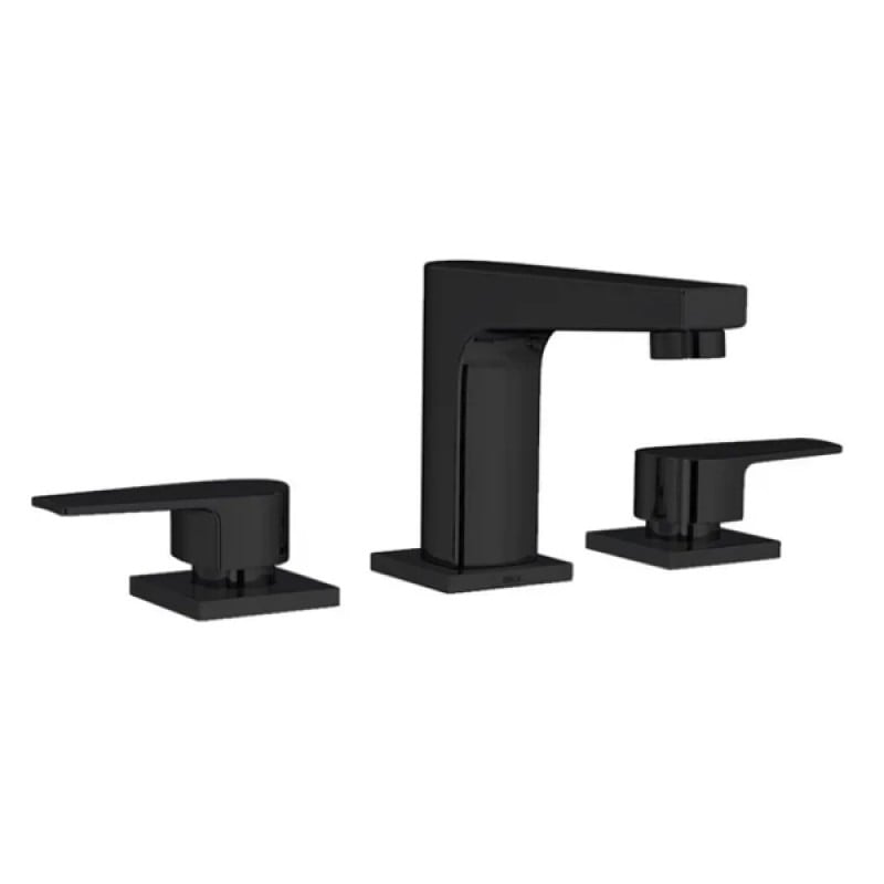 Misturador Deca Mesa Bica Baixa Level Black Noir 1875.BL