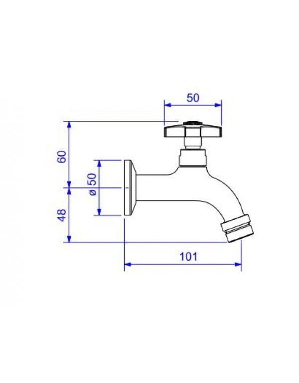 Torneira Para Uso Geral Com Arejador Standard Deca 1154.C39Deca