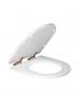 Assento Poliester Slow Close Nuova/Carrara/Link/Level fixação Red Gold Deca AP.237.GL.RD.17