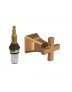 Acabamento Red Gold pressão(chuveiro)até 1 wish Deca 4916.GL.WSH.PQ.RD