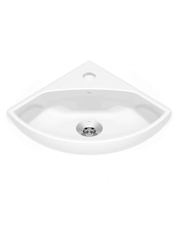 Lavatório Suspenso Canto P 420X345X300 Incepa By Roca Branco 1040140011100
