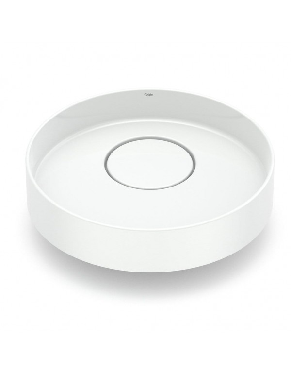 Cuba De Apoio Redonda Sem Mesa 395 mm Celite Design D4 Branco 1381000017300