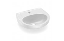 Lavatório Para Coluna 470X425 mm Furo Central Sem Ladrão Incepa By Roca Zip Branco 1460070011100