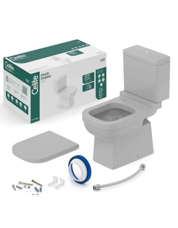 Kit De Bacia Com Caixa Acoplada Assento Termofixo ...