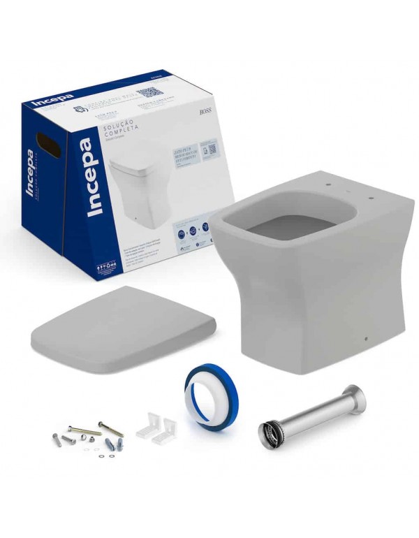 Kit De Bacia Convencional Com Assento Termofixo E ...