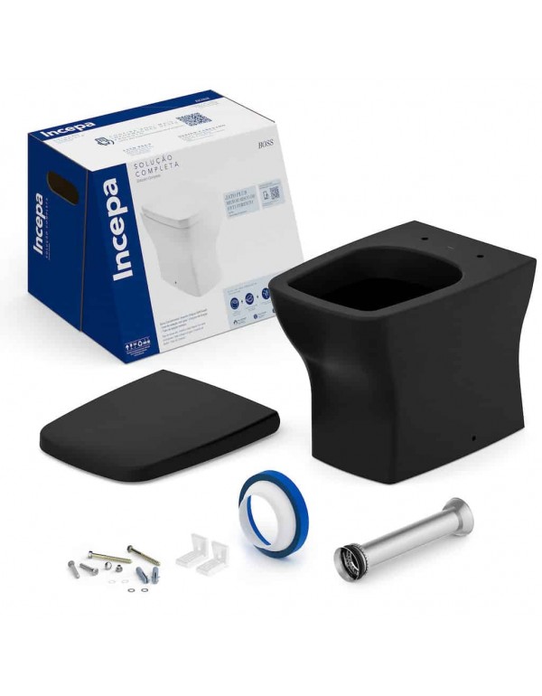 Kit De Bacia Convencional Com Assento Termofixo E ...