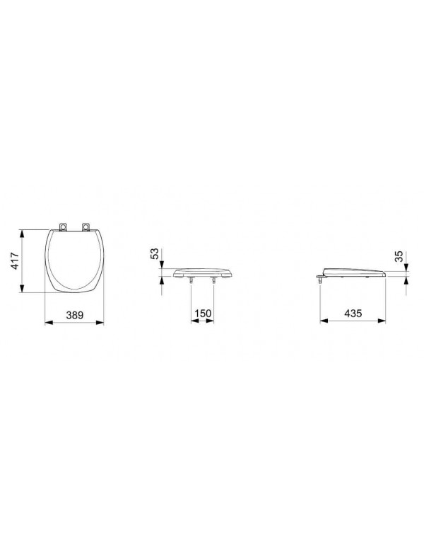Assento Sanitário Thema Plus Original Softclose Branco 9259880010100