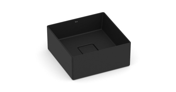 Cuba De Apoio 300X300 mm Sem Mesa Roca T3 Terra Matte Black