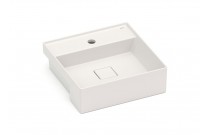 Cuba De Semi Encaixe 400X400 mm Com Mesa Roca T10 Terra Beige A32722P650
