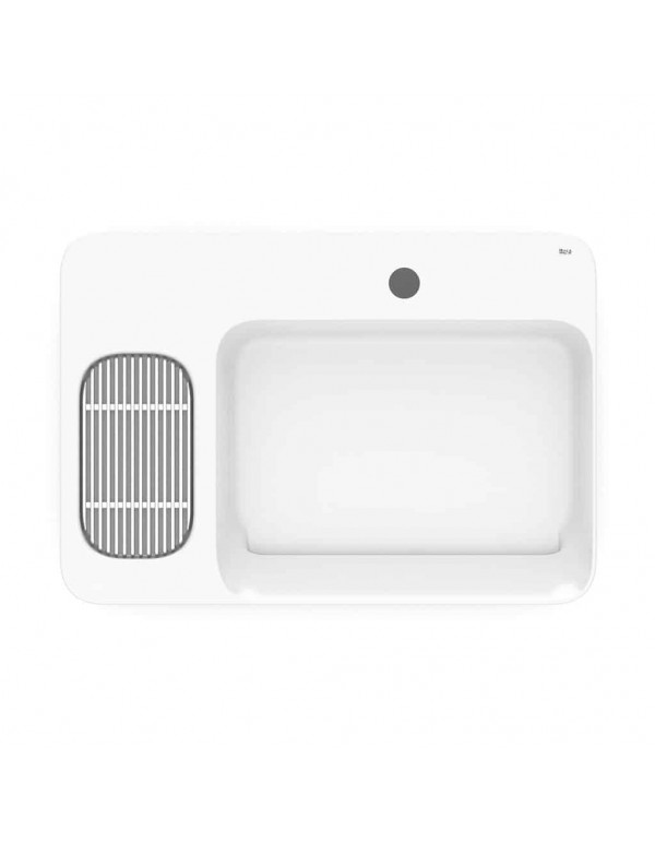 Cuba De Apoio Com Válvula Oculta 7/8" 600X420 Roca Infinity Branco A327273000