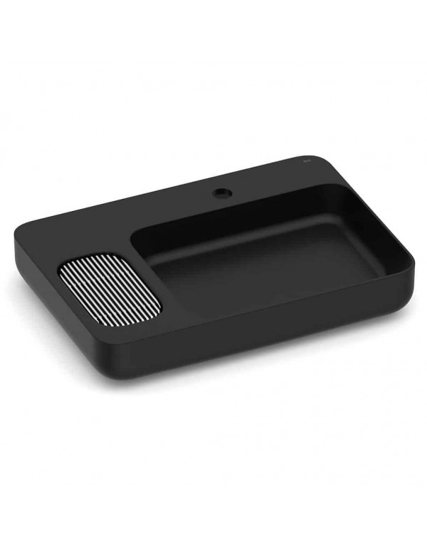 Cuba De Apoio 600X420 mm Roca Infinity Matte Black...