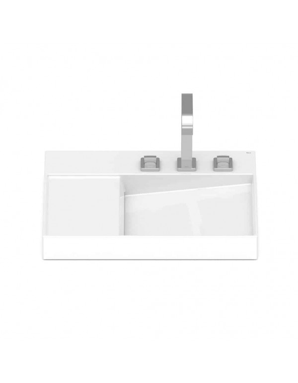 Cuba De Sobrepor 600X420 Roca View Horizon Branco A32727400B