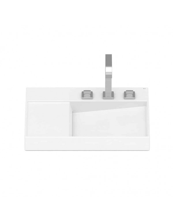 Cuba De Sobrepor 600X420 Roca View Horizon Blanco Mate A327274628