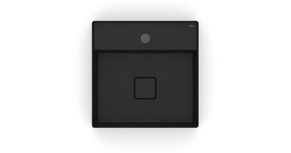 Cuba De Apoio 400X400 mm Com Mesa Roca T9 Terra Matte Black