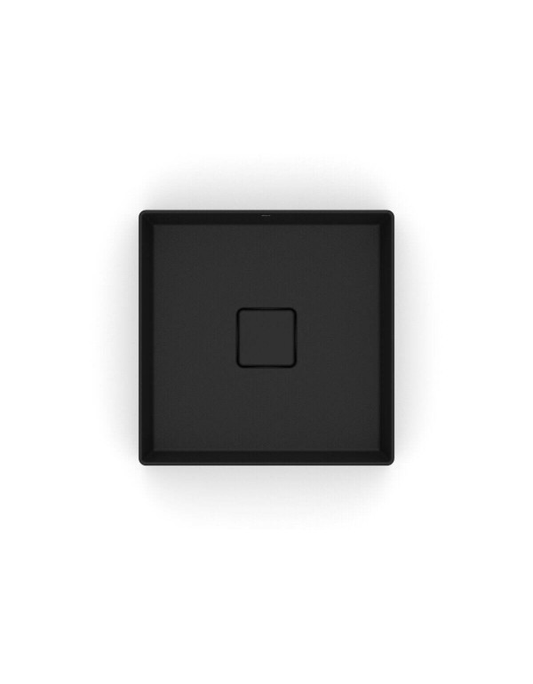Cuba De Apoio 350X350 mm Sem Mesa Roca T4 Terra Matte Black A32787V080