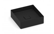 Cuba De Apoio 350X350 mm Sem Mesa Roca T4 Terra Matte Black A32787V080