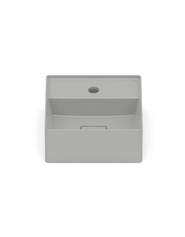 Cuba De Apoio 300X300 mm Com Mesa Roca T7 Terra Stone A32787X070