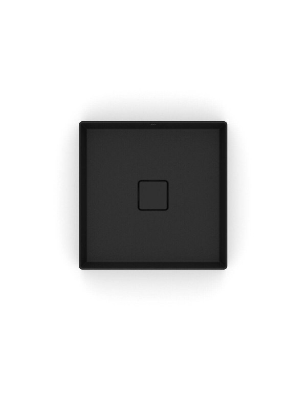 Cuba De Apoio 400X400 mm Sem Mesa Roca T5 Terra Matte Black A32787Y080