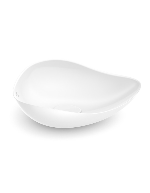 Cuba Apoio Oval 540X375 mm Roca Ruy Ohtake Branco A327A13000
