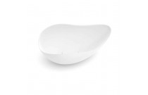 Cuba De Apoio Oval 540X375 mm Roca Ruy Ohtake Branco Mate A327A13628