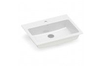 Cuba Sobrepor Com Mesa 550X420 mm Roca Optica PQ55 Branco A327A1A000