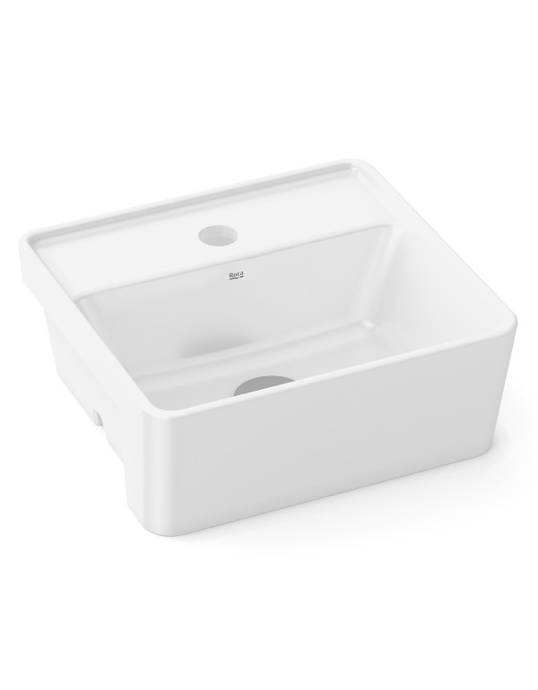 Cuba Semiencaixe Com Mesa 360X340 mm Roca Optica C...