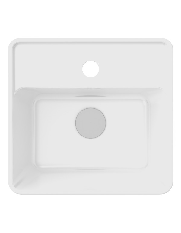 Cuba Semiencaixe Com Mesa 360X340 mm Roca Optica CQ36  Branco A327B1A000