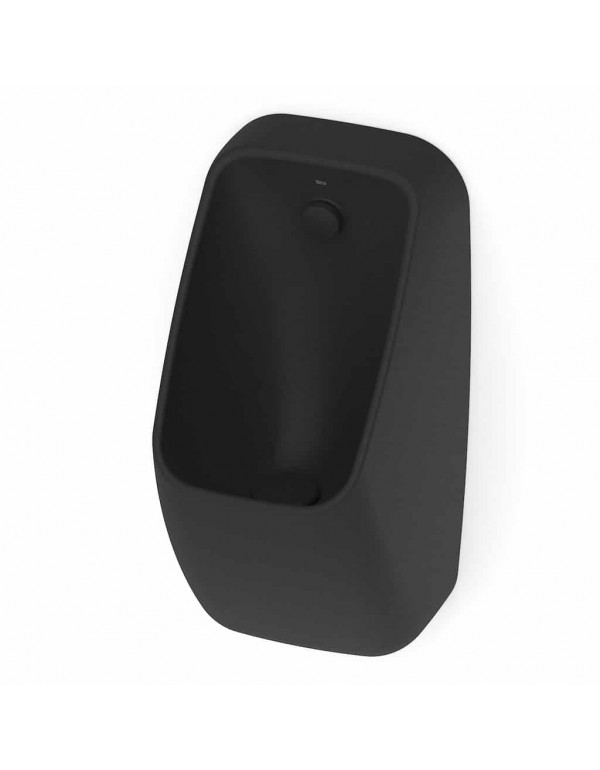Mictório Rimless Com Entrada Traseira Roca Proton Square Matte Black A3590JF08B