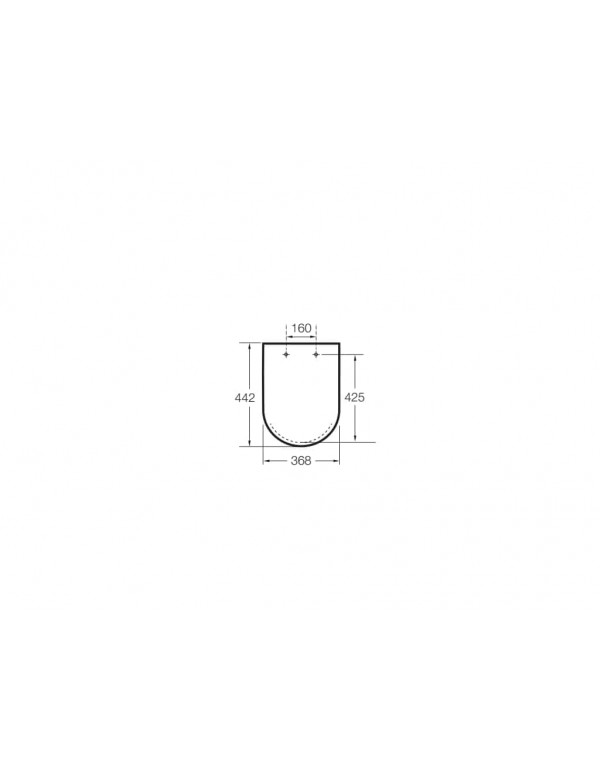Assento Original Com Queda Amortecida Inspira Round A80152200B