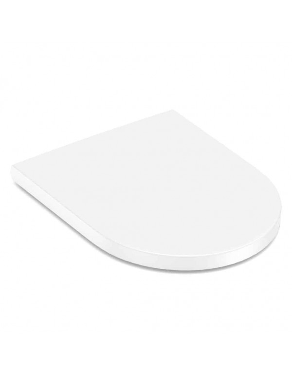 Assento Original Com Queda Amortecida Roca Debba Round Branco A801B22002