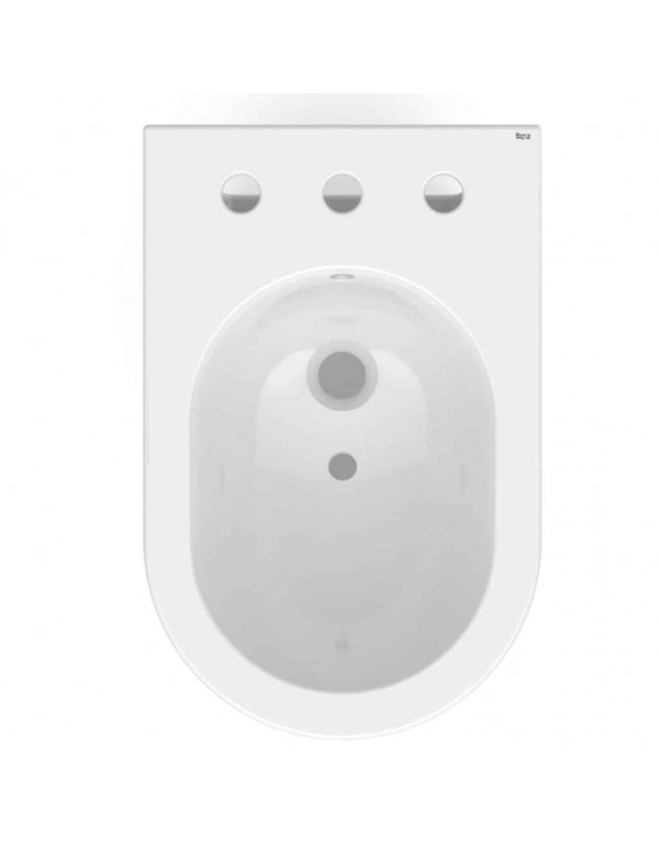 Bidê Com 3 Furos Para Misturador Com Ladrão Roca Nexo Branco B357434001