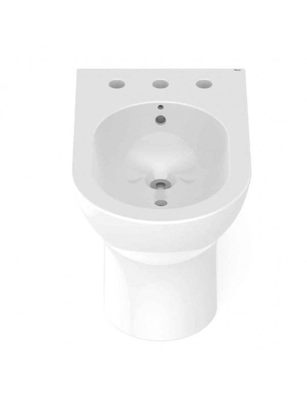 Bidê Com 3 Furos Para Misturador Com Ladrão Roca Nexo Branco B357434001