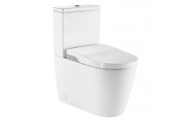 Bacia In Wash Roca Round Rimless Saida Dual 220V Branco B80306L001