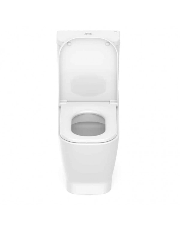 Kit Bacia Com Caixa Acoplada Assento Termofixo e Itens De Instalação Roca Gap Branco C323723000