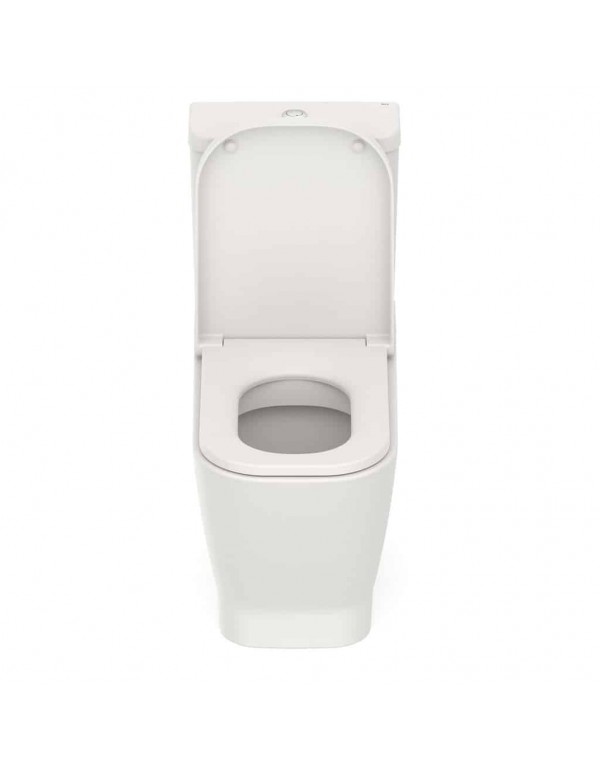Kit De Bacia Com Caixa Acoplada Assento Termofixo Queda Amortecida E Itens De Instalação Roca Gap Beige C323723010